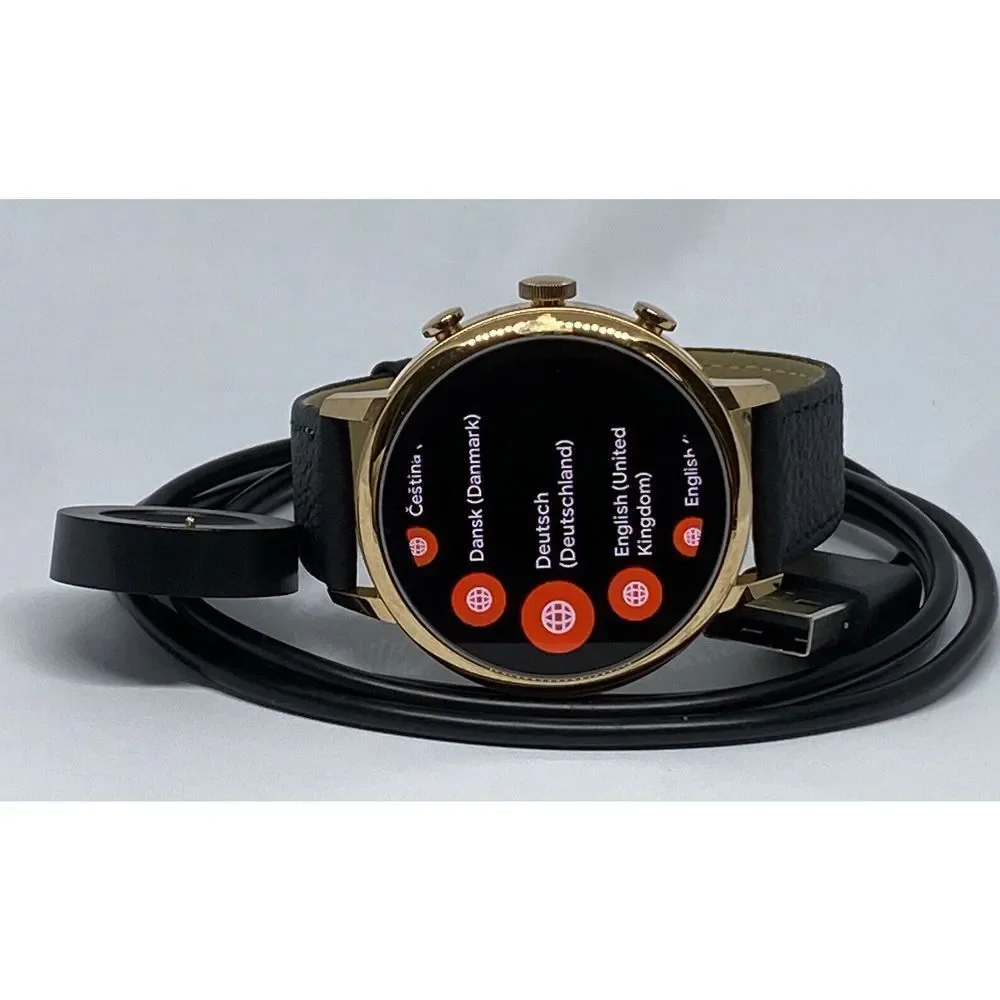 Fossil Gen 4 Authentic Digital Dial Smart Watch Custom Band FTW6018 DC511